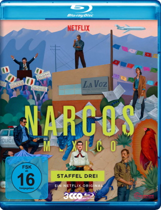 NARCOS: MEXICO, 3 Blu-ray 