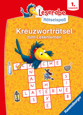 Ravensburger Leserabe Rätselspaß - Kreuzworträtsel zum Lesenlernen - 1. Lesestufe für Leseanfänger