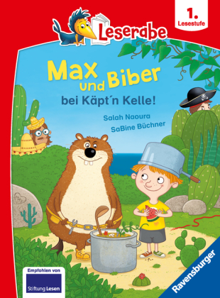 Max und Biber bei Käpt'n Kelle - Leserabe ab Klasse 1 - Erstlesebuch für Kinder ab 6 Jahren