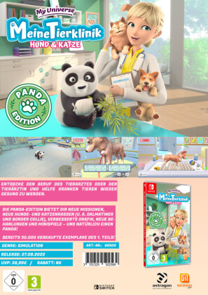 online Meine Tierklinik, | 1 Edition) Nintendo kaufen - Switch-Spiel ISBN My Games | (Panda Universe,