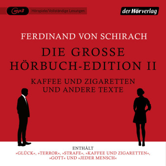 Die große Hörbuch-Edition II - Kaffee und Zigaretten und andere Texte, 3 Audio-CD, 3 MP3 