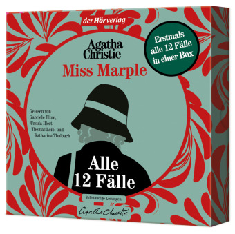 Miss Marple - Alle 12 Fälle, 10 Audio-CD, 10 MP3 