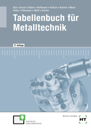 eBook inside: Buch und eBook Tabellenbuch für Metalltechnik, m. 1 Buch, m. 1 Online-Zugang 