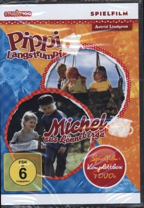 Pippi Langstrumpf / Michel aus Lönneberga, 7 DVD (Softbox) 