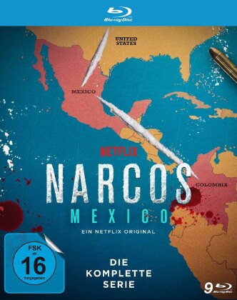 NARCOS: MEXICO - Die komplette Serie, 9 Blu-ray (Limited Edition) 
