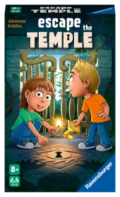 Ravensburger 20963 - Escape the temple, Brettspiel für Kinder ab 8 Jahren, Familienspiel für Kinder und Erwachsene, Klas