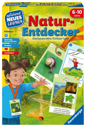 Ravensburger 25033 - Natur-Entdecker - Lernspiel für Kinder, Outdoor Spiel für Kinder von 6-10 Jahren, für 1-6 Spieler,