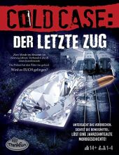 ThinkFun - Cold Case: Der letzte Zug. Der Krimi im eigenen Heim. Was ist passiert? Ein Rätsel-Spiel für Einen oder in de