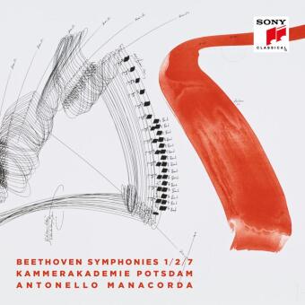 Beethoven: Symphonies Nos. 1, 2 & 7, 2 CD Longplay