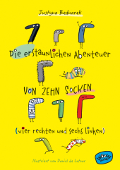 Die erstaunlichen Abenteuer von zehn Socken (vier rechten und sechs linken) (Bd. 1) Cover