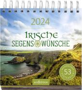 Postkartenkalender Irische Segenswünsche 2024