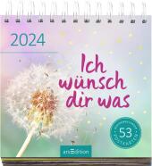 Postkartenkalender Ich wünsch dir was 2024 Cover