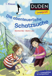 Duden Leseprofi - Die abenteuerliche Schatzsuche, 1. Klasse Cover