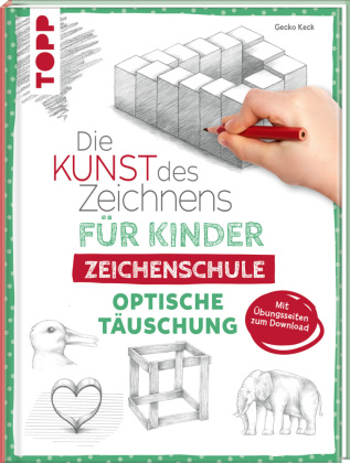 Die Kunst des Zeichnens für Kinder Zeichenschule - Optische Täuschung 