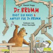 Dr. Brumm baut ein Haus / Anpfiff für Dr. Brumm, 1 Audio-CD Cover