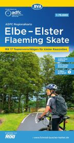 ADFC-Regionalkarte Elbe-Elster-Flaeming Skate, 1:75.000, reiß- und wetterfest, mit kostenlosem GPS-Download der Touren v