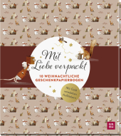 Mit Liebe verpackt - 10 weihnachtliche Geschenkpapierbogen