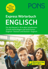PONS Express Wörterbuch Englisch, m. Buch, m. Online-Zugang