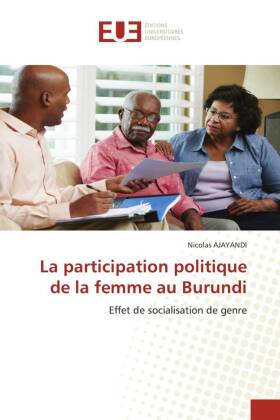 La participation politique de la femme au Burundi 