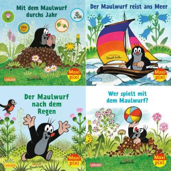 Maxi-Pixi-4er-Set 99: Neues vom Maulwurf (4x1 Exemplar) 