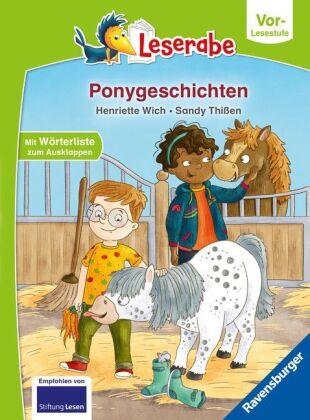 Ponygeschichten - Leserabe ab Vorschule - Erstlesebuch für Kinder ab 5 Jahren 