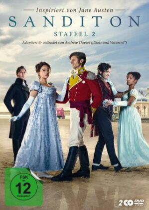 Jane Austen: Sanditon, 2 DVD 