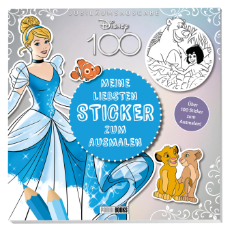 Disney 100: Meine liebsten Sticker zum Ausmalen 