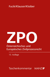 Österreichisches und Europäisches Zivilprozessrecht - ZPO
