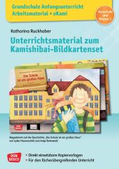 Grundschule Anfangsunterricht. Unterrichtsmaterial zum Kamishibai-Bildkartenset: Die Schule ist ein großes Haus, m. 1 Be