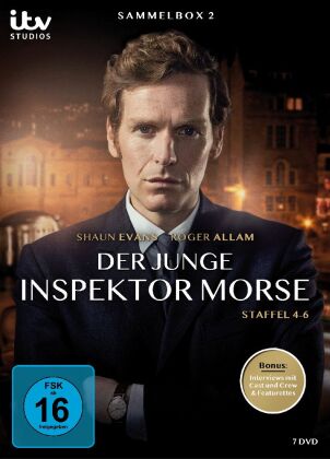 Der junge Inspektor Morse - Sammelbox, 7 DVD 