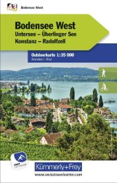Bodensee West Nr. 43 Outdoorkarte Deutschland 1:35 000