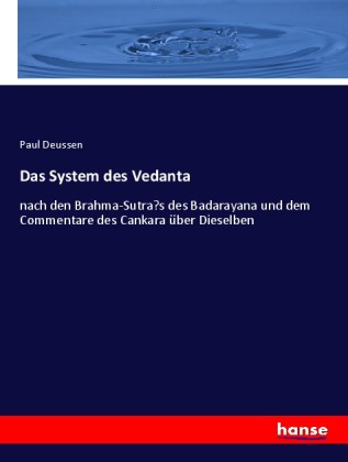 Das System des Vedanta 
