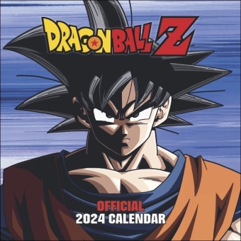 Dragon Ball Z Kalender 2024. Jahres-Wandkalender 2024 mit den Protagonisten  des berühmten Animes: Son-Goku, Vegeta und Co. in einem Broschurkalender  mit Monatskalendarium.