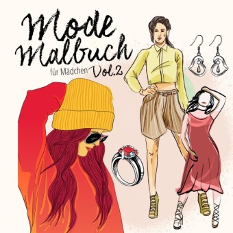 Mode Malbuch für Mädchen 2 