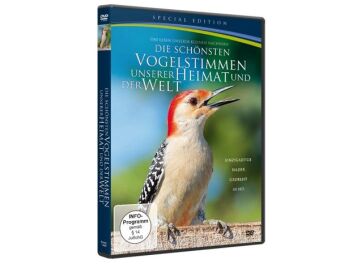 Die schönsten Vogelstimmen unserer Heimat und der Welt, 1 DVD