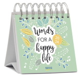 Words for a happy life 2024