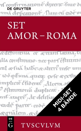 [Midi-Set AMOR - ROMA: Liebe und Erotik im alten Rom, Tusculum], 4 Teile 