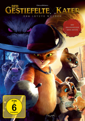 Der gestiefelte Kater: Der letzte Wunsch, 1 DVD 