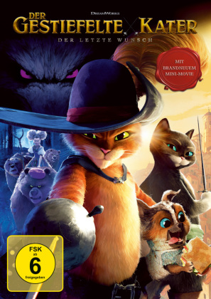 Der gestiefelte Kater: Der letzte Wunsch, 1 DVD