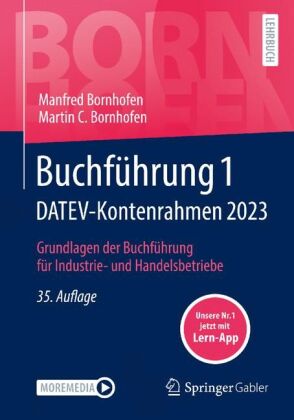 Buchführung 1 DATEV-Kontenrahmen 2023, m. 1 Buch, m. 1 E-Book