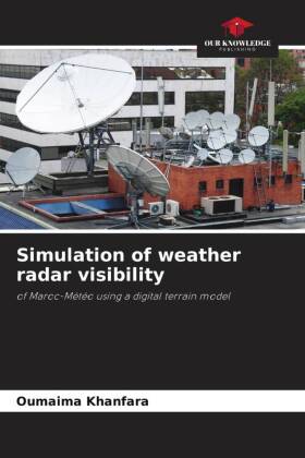 Simulation of weather radar visibility