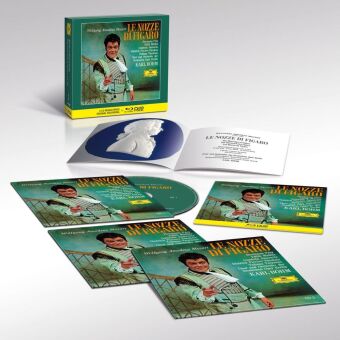 Le Nozze Di Figaro, 3 Audio-CD + 1 Blu-ray Audio-Disc