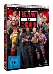 WWE: RAW IS 30 - 30th ANNIVERSARY SPECIAL, 1 DVD