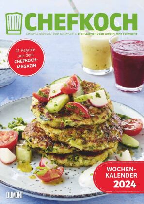 WK 2024 Chefkoch.de - G+J  ISBN  Kalender online kaufen