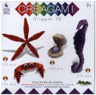 CREAGAMI - Origami 3D 4er Set Meer 552 Teile