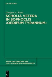 Scholia vetera in Sophoclis 'Oedipum Tyrannum'