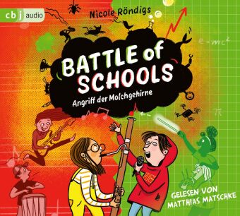 Battle of Schools - Angriff der Molchgehirne, 3 Audio-CD