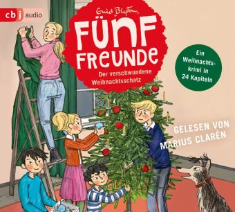 Fünf Freunde - Der verschwundene Weihnachtsschatz, 3 Audio-CD