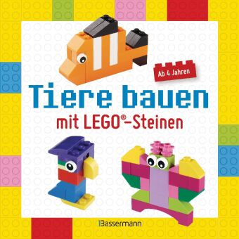 Tiere bauen mit LEGO®-Steinen für Kinder ab 4 Jahren