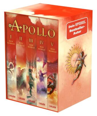 Die Abenteuer des Apollo: Taschenbuchschuber Bände 1-5, 5 Teile 